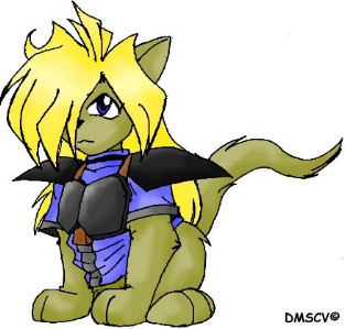 He may not be intelligent but he is my jelly-fish brains -pats her gourry kitty-